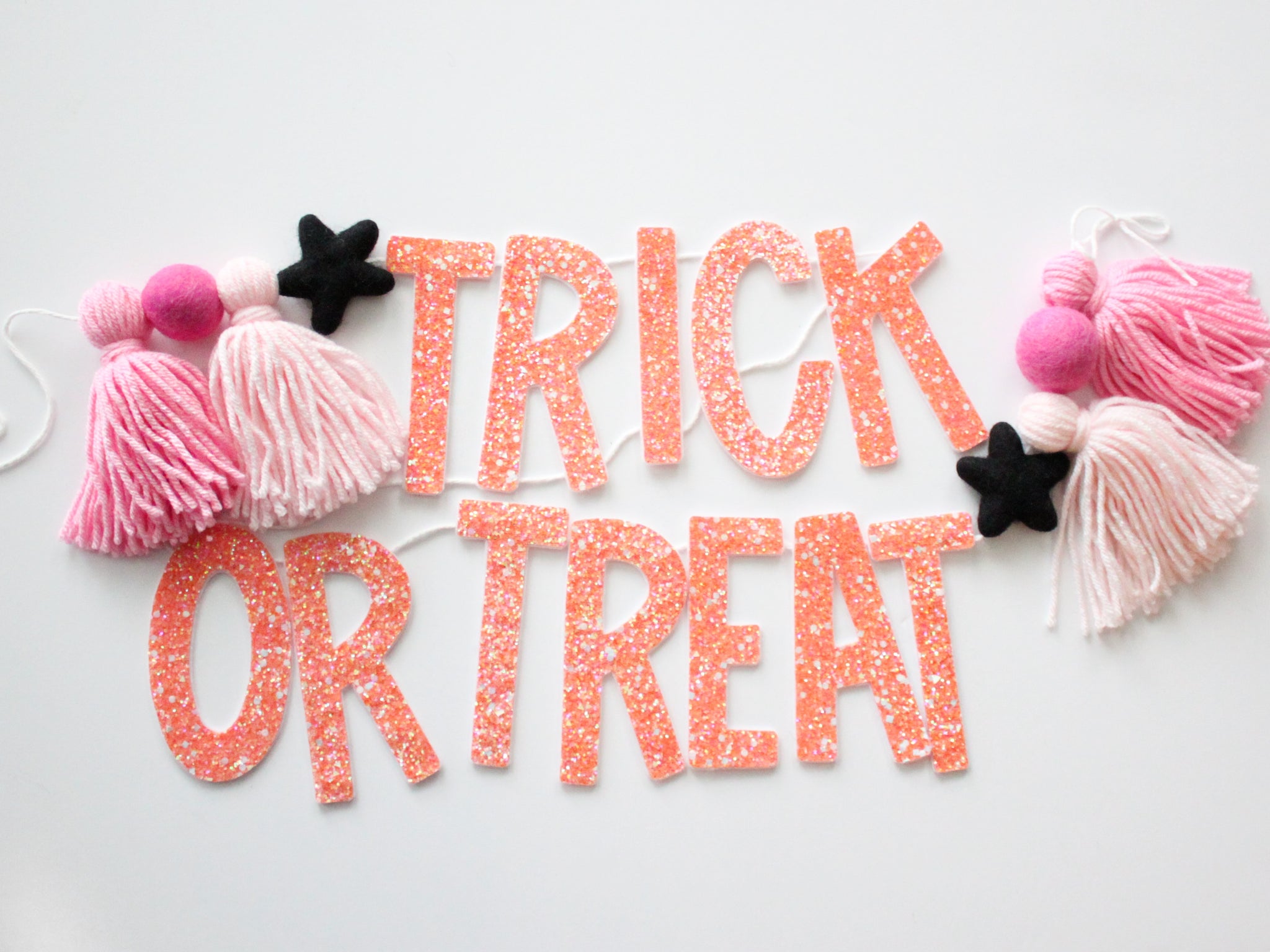 TRICK OR TREAT Banner, Halloween Decor