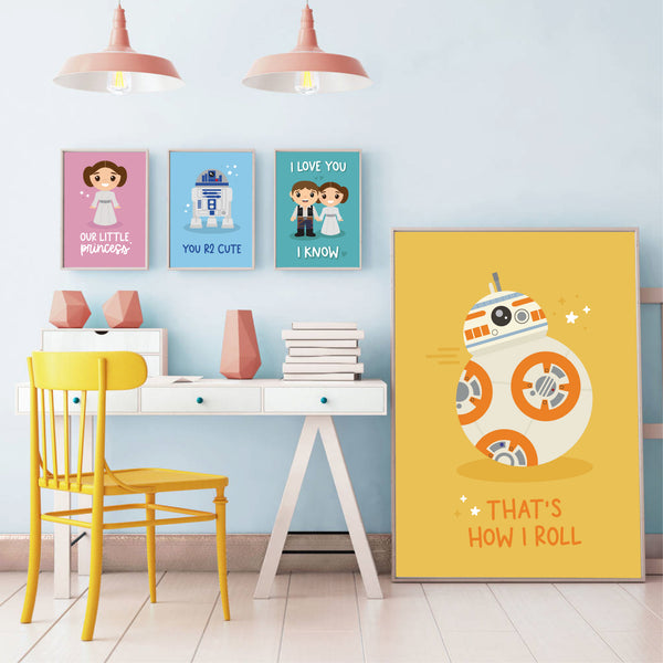 Star Wars Prints, Set of Galaxy Printable Kids