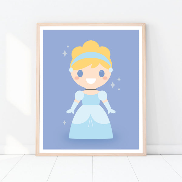 Princesses Prints, Set of Disney Princess Printable Kids