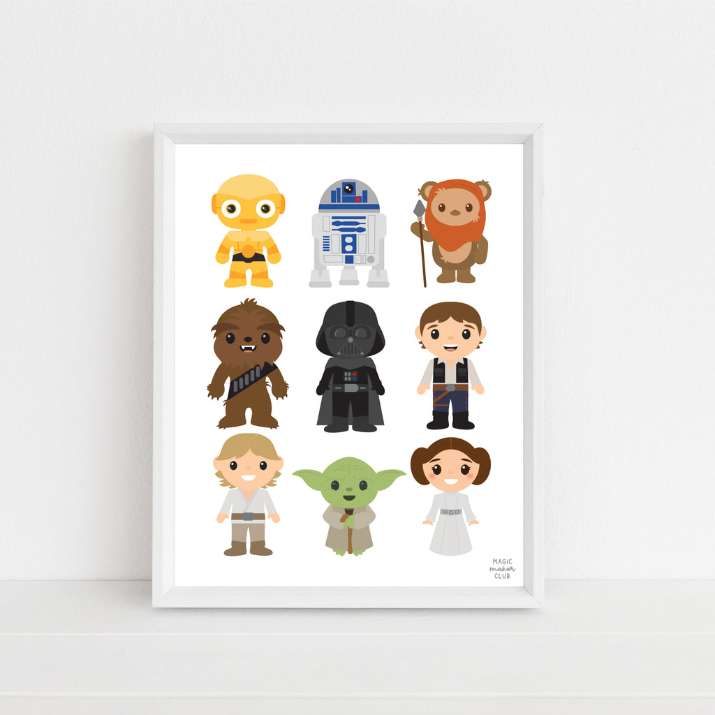 Star Wars Art Print