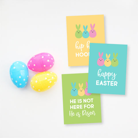 Easter Cards, Happy Easter Favor Tags, Printables